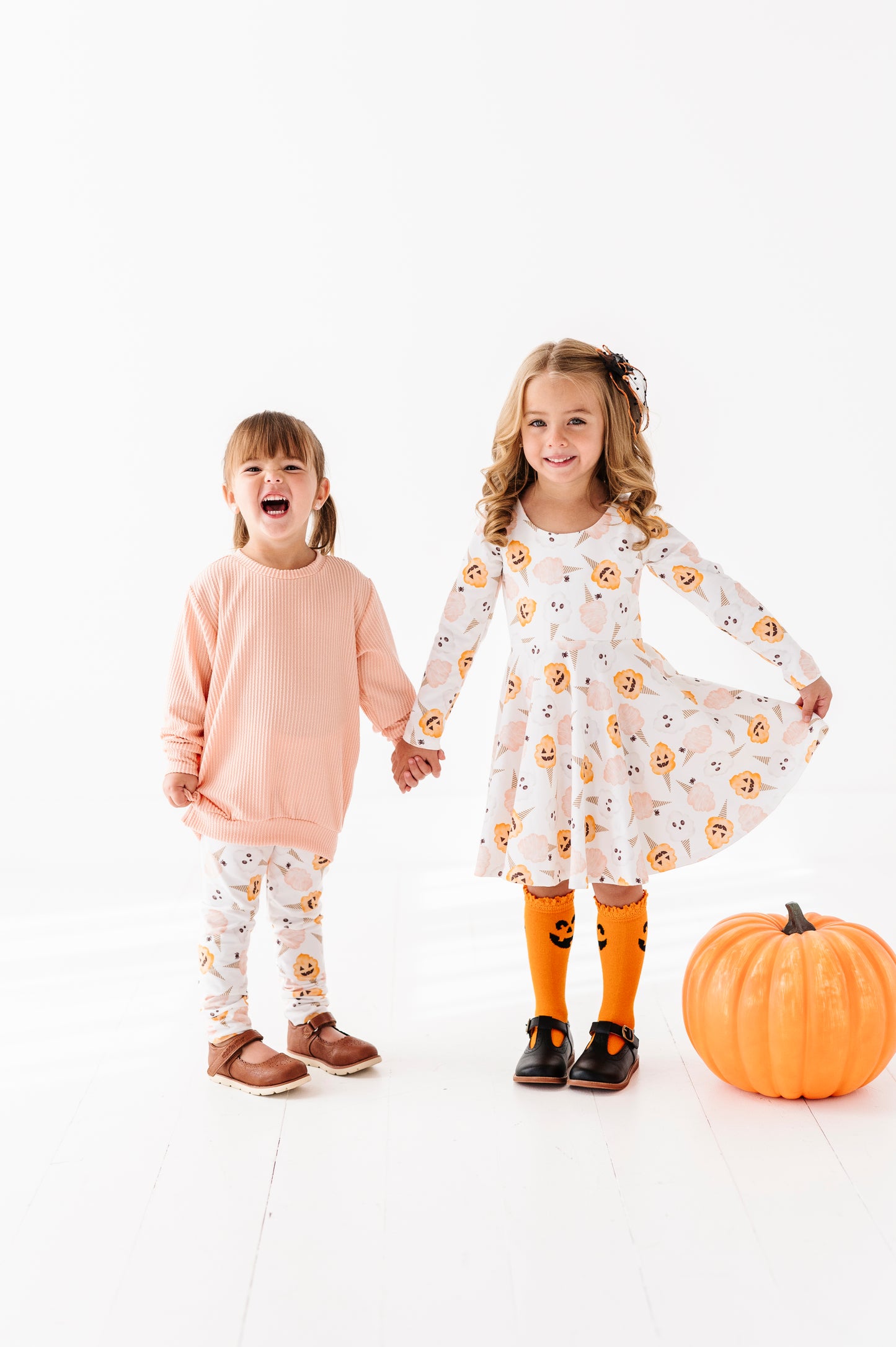 Halloween Cotton Candy Leggings