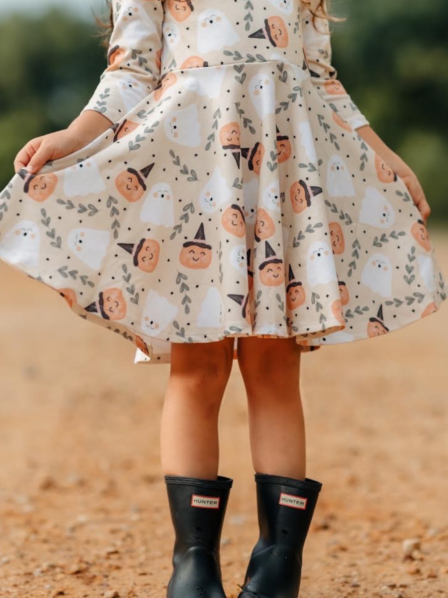 Boho Halloween Peplum Top OR Dress