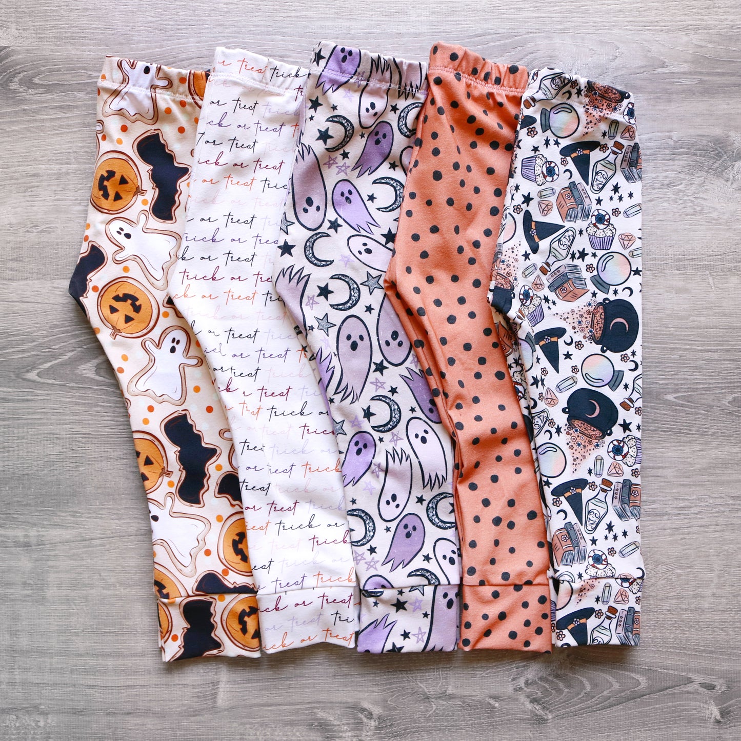 Purple Ghost Leggings