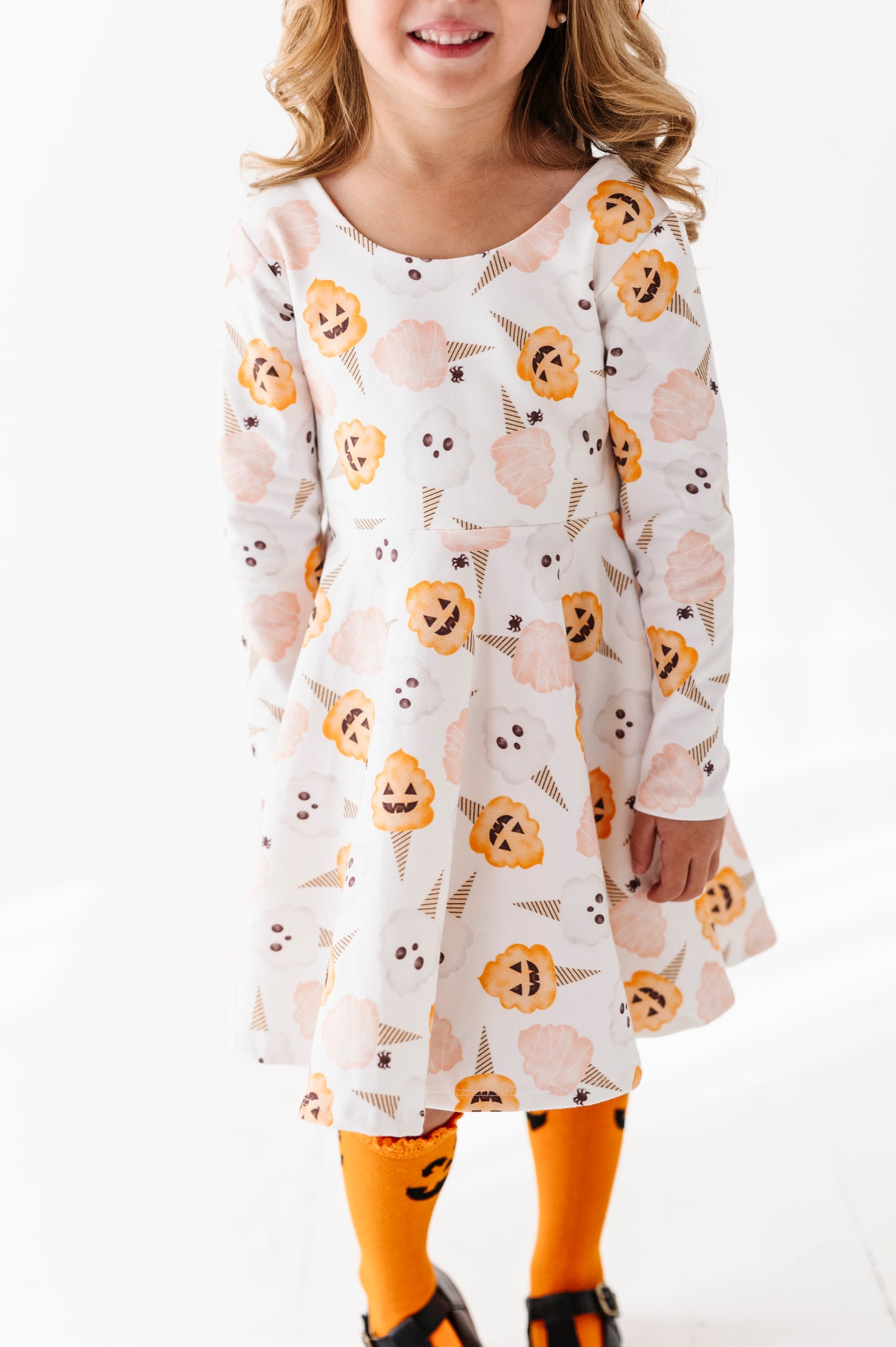Halloween Cotton Candy Peplum Top OR Dress