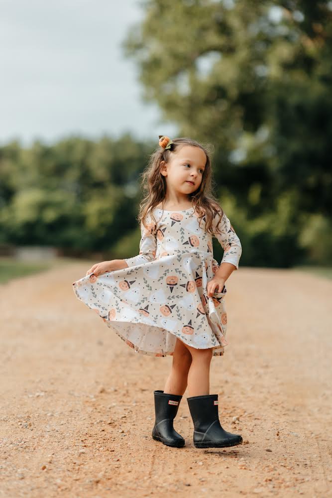 Boho Halloween Peplum Top OR Dress