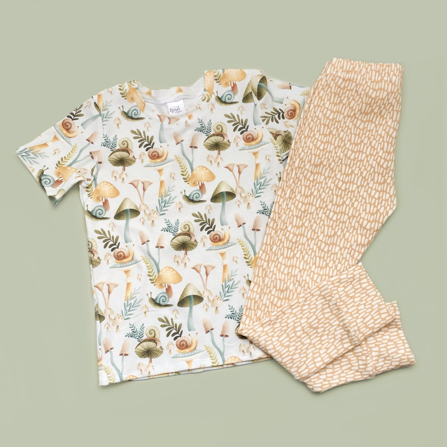 Mushrooms and Snails Tee