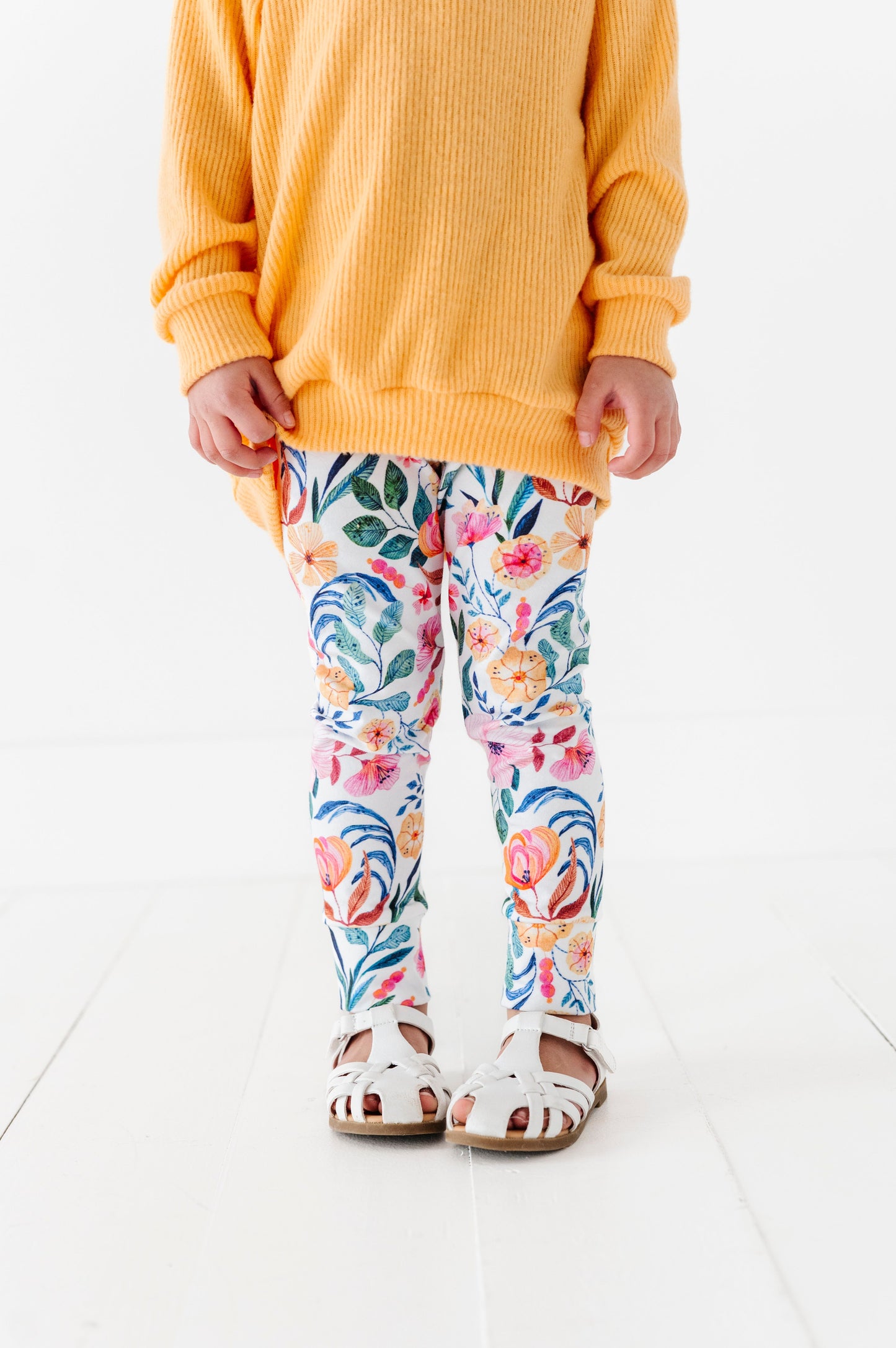 Whimsical Wonders Floral Leggings