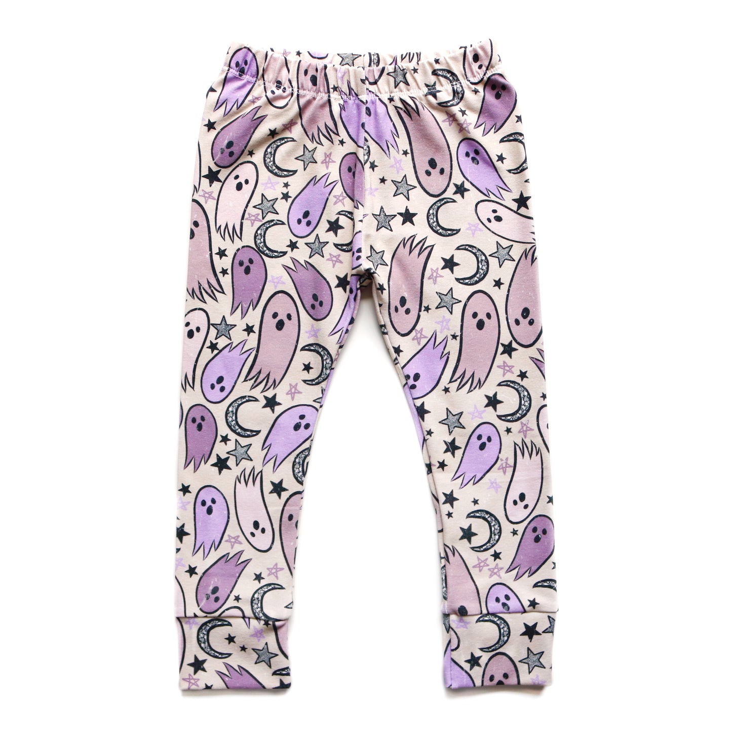 Purple Ghost Leggings