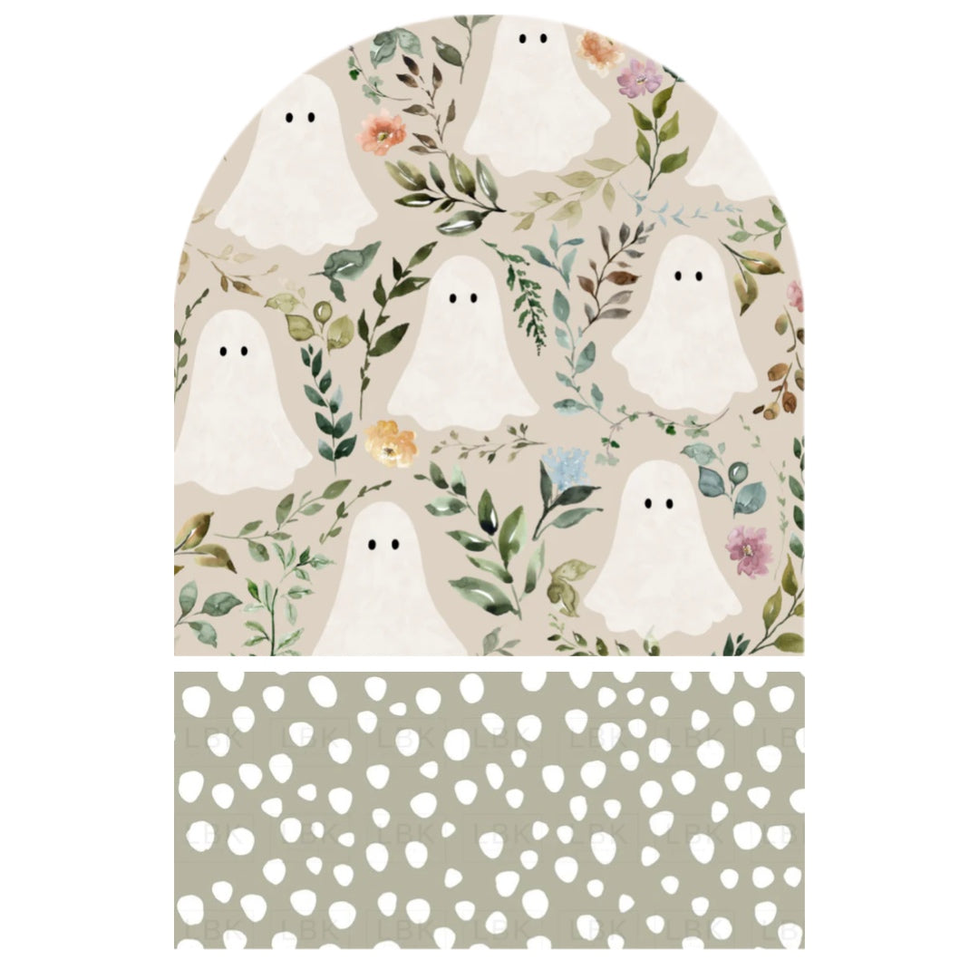 Floral Ghost Peplum Top OR Dress