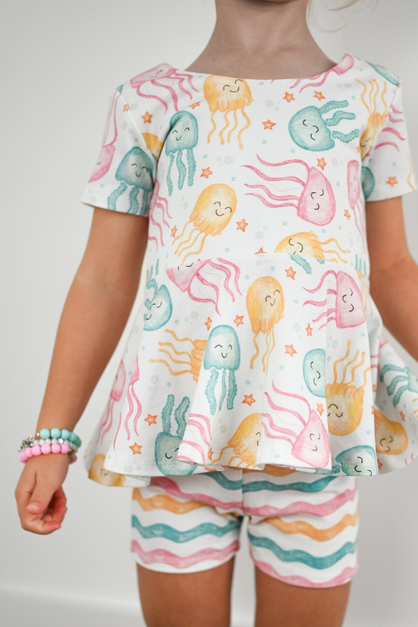 Jellyfish Peplum Top OR Dress
