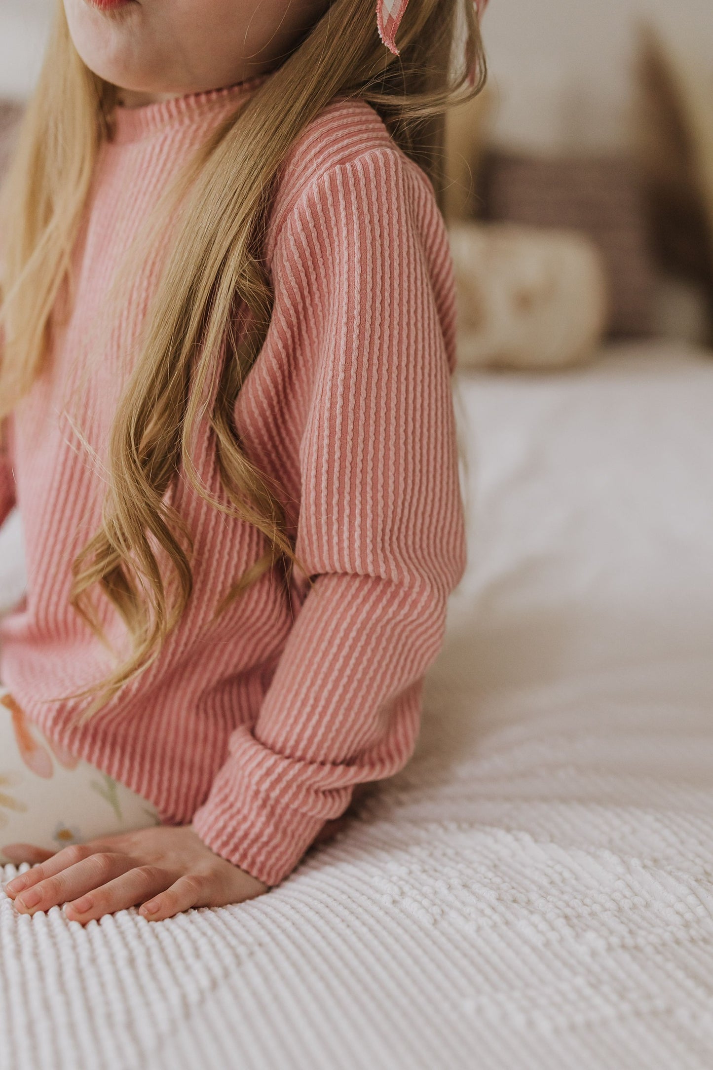 Blush Urban Rib Oversized Sweater