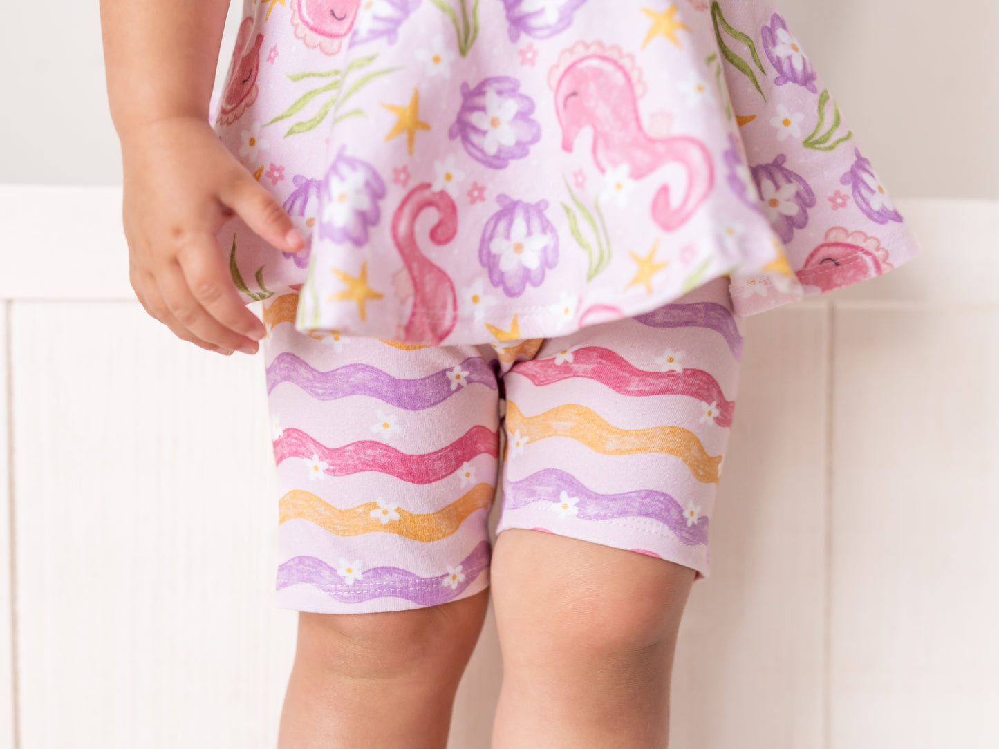 Floral Wavy Stripe Bottom