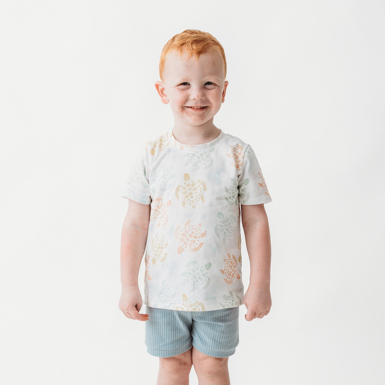 Watercolor Turtle Basic Tee