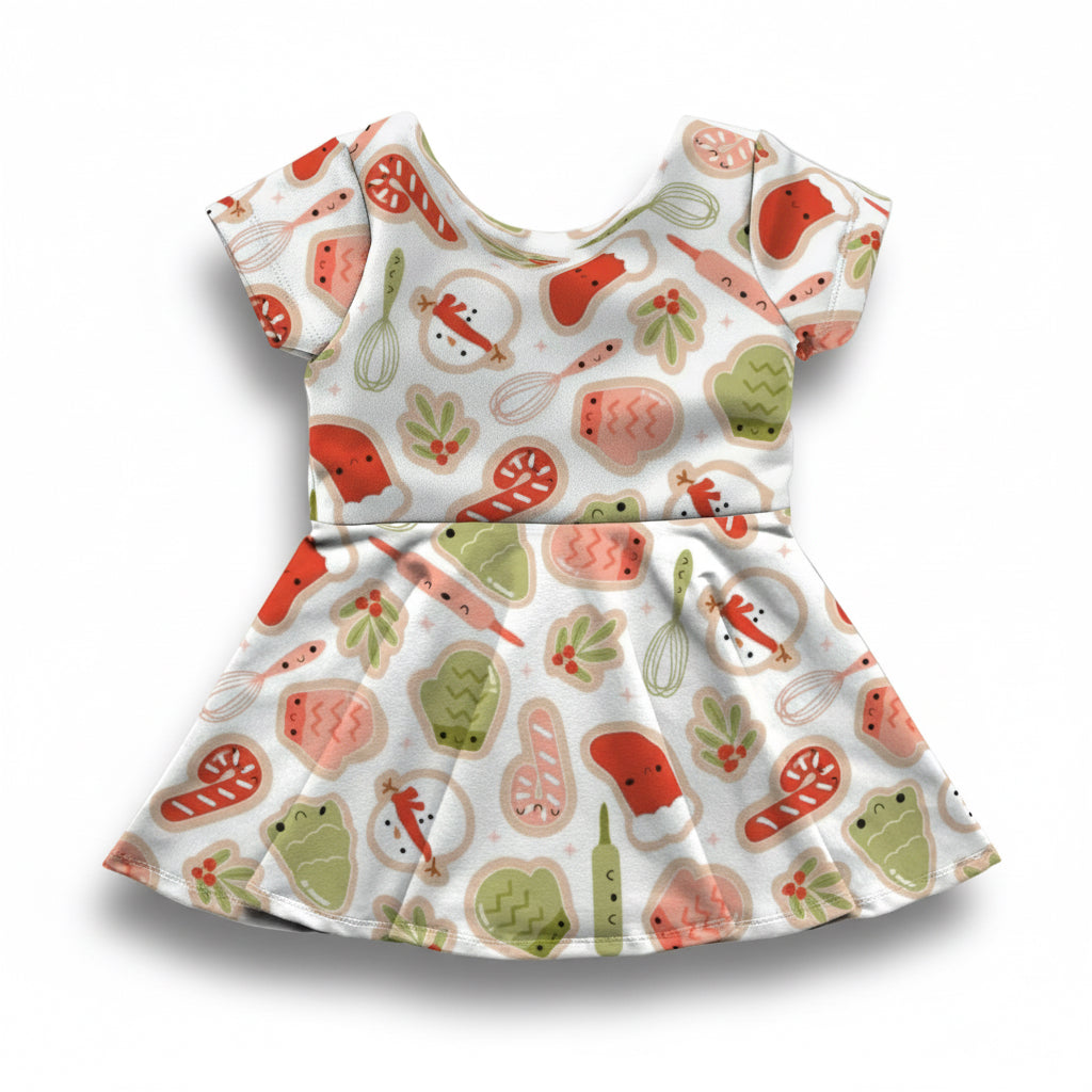 Baking Cookies Peplum Top OR Dress