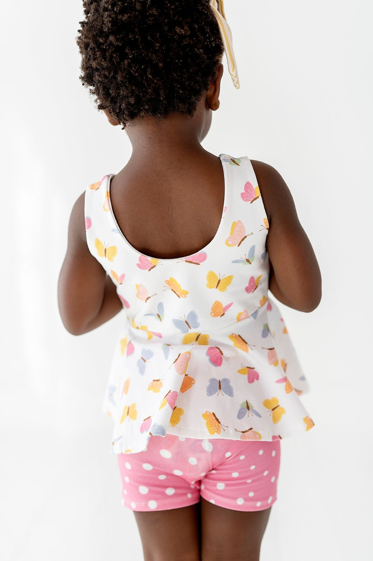 Butterflies Peplum Top OR Dress