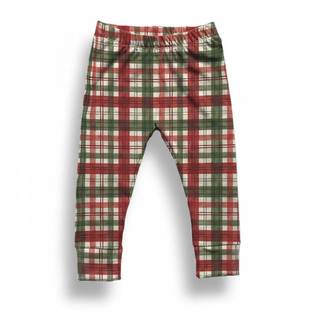 Holiday Plaid Leggings