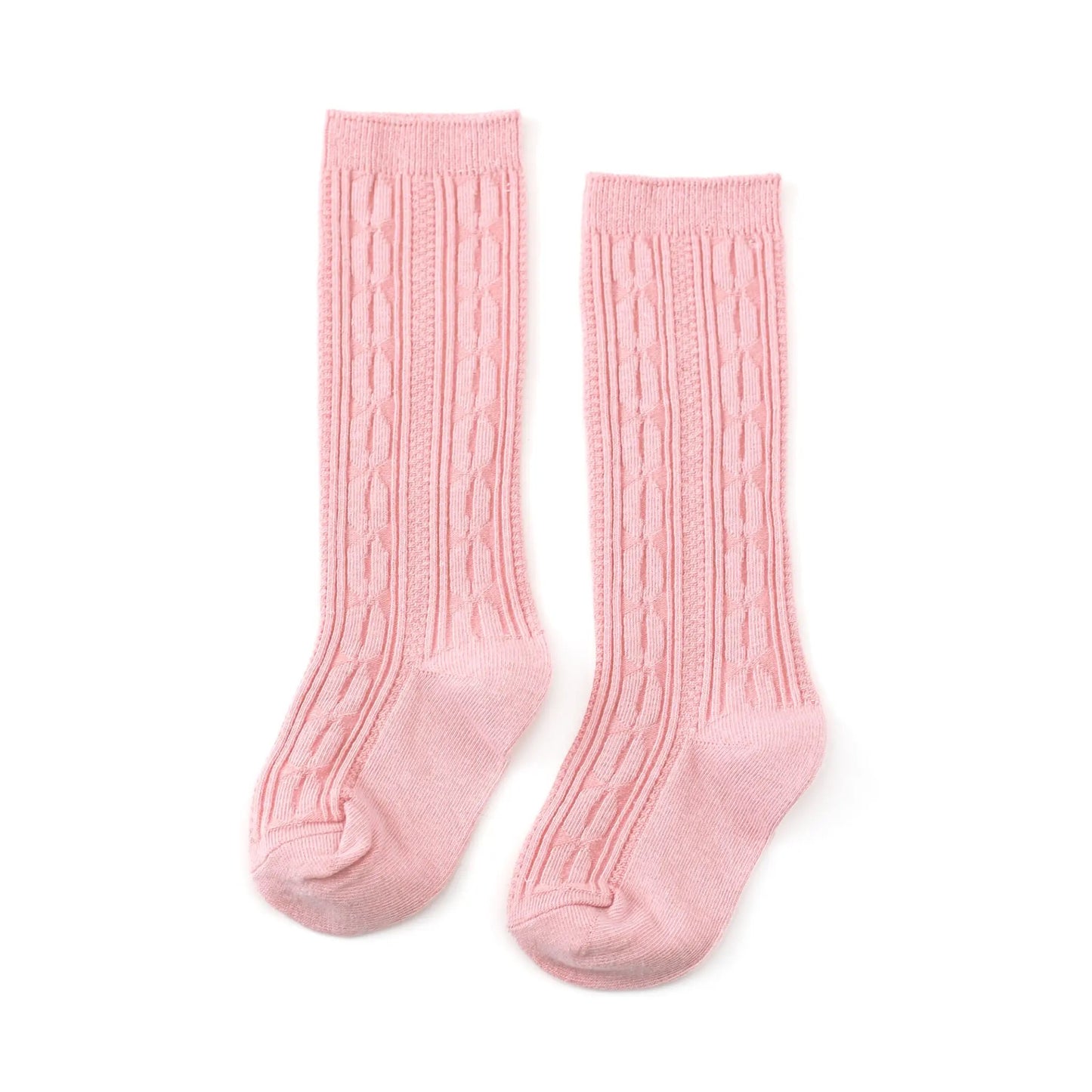 Quartz Pink Knee High Socks