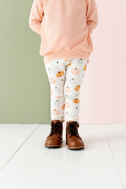Pastel Pumpkin Leggings