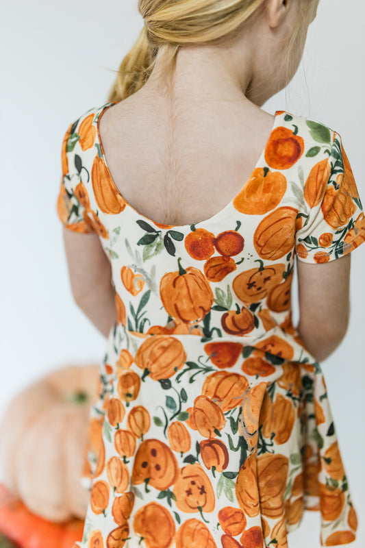 Pumpkin Patch Peplum Top OR Dress