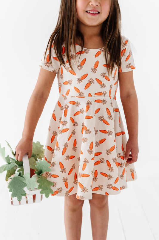 Carrot Peplum Top OR Dress