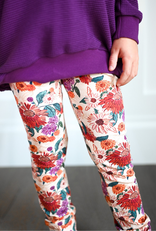 Mum Bouquet Leggings