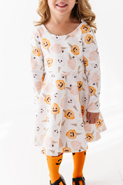Halloween Cotton Candy Peplum Top OR Dress