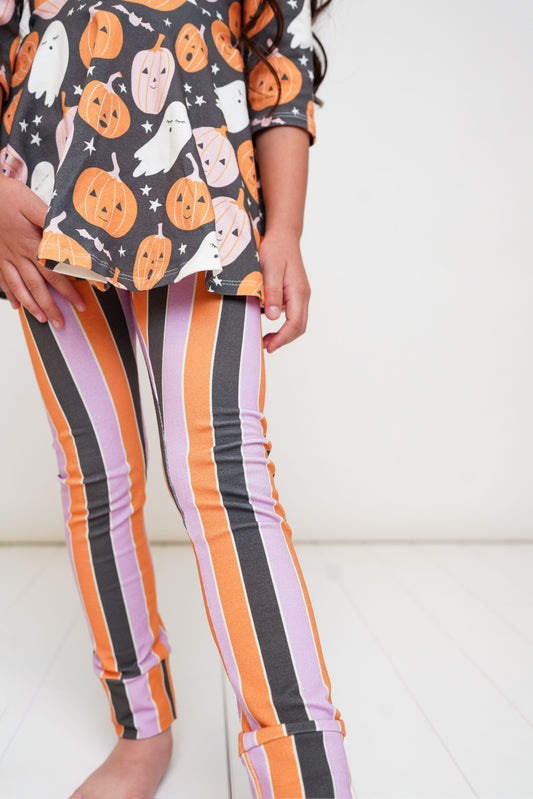 Halloween Stripe Leggings