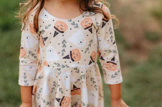 Boho Halloween Peplum Top OR Dress