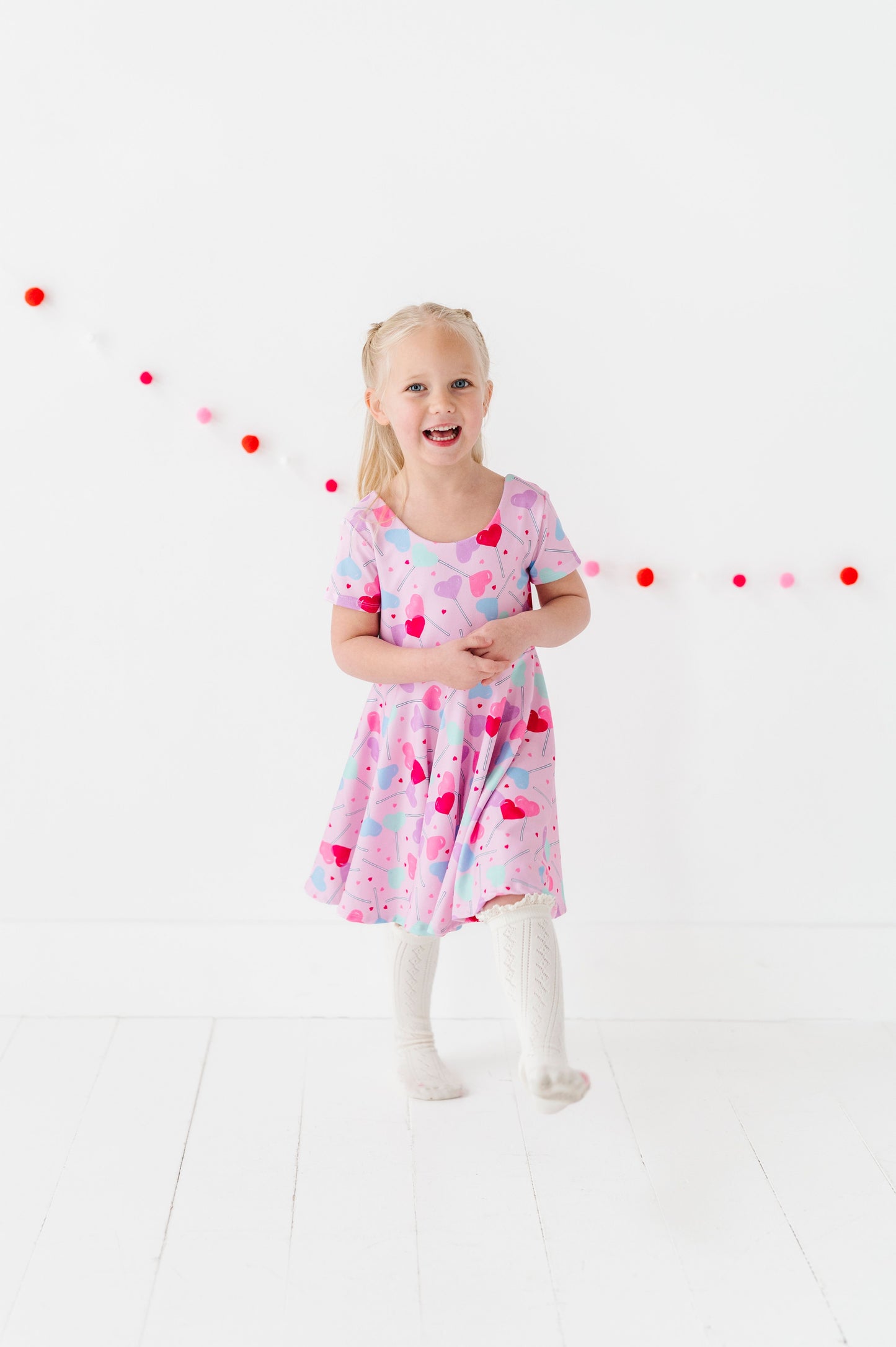 Heart Lollipop Peplum Top OR Dress