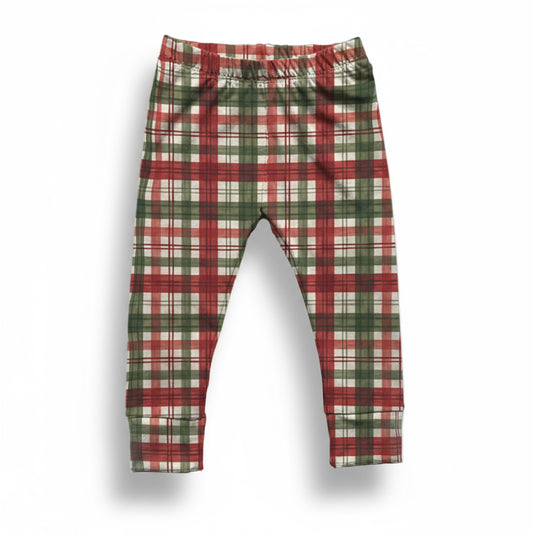 Holiday Plaid Leggings